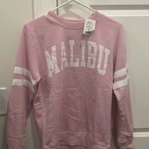 Pink Malibu Crewneck